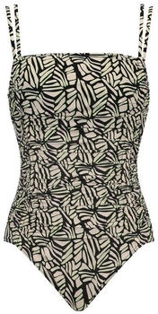 Olympia Beachfashion Badeanzug beige schwarz