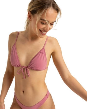 Roxy Bralette-Bikinioberteil Beach Classics bonbonrosa