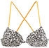 Buffalo Push-Up-Bikini-Top braun bedruckt