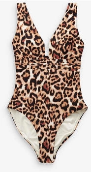 Next Fashion Badeanzug beige braun