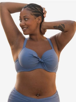 SugarShape Bügel-Bikini-Top Valencia blau grau