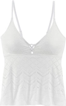 Lascana Tankini-Top Omara Lochstickerei creme