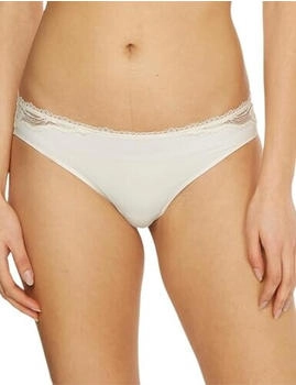 Calvin Klein Slip Bikini Form Spitze ivory