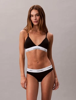 Calvin Klein Slip Bikini Form Logobund schwarz
