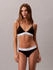 Calvin Klein Slip Bikini Form Logobund schwarz