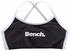 Bench Bustier-Bikini gekreuzte Träger schwarz weiß