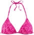 Jette Triangel-Bikini-Top Floretta beere bedruckt