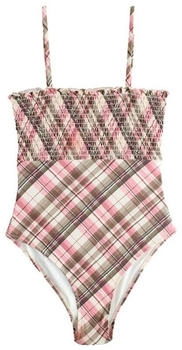 Next Fashion Badeanzug bauchformend gesmokter Bandeau