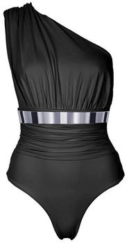 Sea Me Swim Badeanzug 'MONACO Silver Edition' schwarz