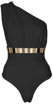 Sea Me Swim Badeanzug 'MONACO Roségold Edition' schwarz