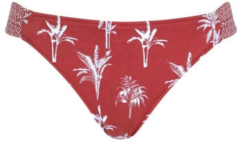 Olympia Beachfashion Bikinihose dunkelrot weiß