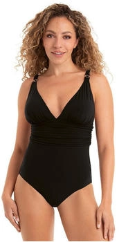 ROSA FAIA Pure Suit Luxe Badeanzug schwarz C