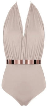Sea Me Swim Damen Badeanzug 'ST TROPEZ Silver Edition' beigemeliert