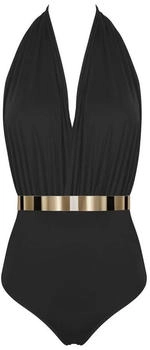 Sea Me Swim Badeanzug 'ST TROPEZ Gold Edition' schwarz