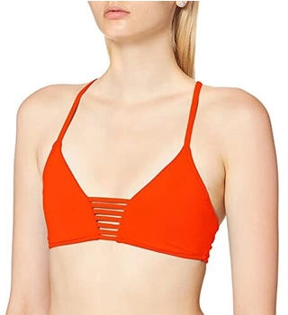 Seafolly Sunset Bandeau Bikini Top (30815-058) cantaloupe