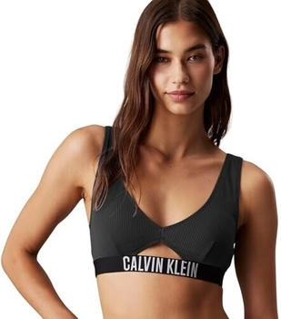 Calvin Klein Bustier-Bikinioberteil (LV00Q62751) schwarz/wei&szlig;