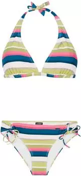 Protest Kami Halter Bustier Bikini C-cup sour green