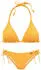 Buffalo Romance Triangel-Bikini mit modischer Struktur (26016023) gelb