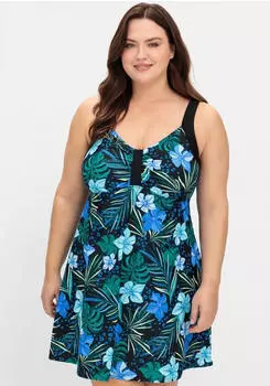 Sheego Tankini Top (98568548) tiefblau bedruckt