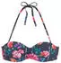 Sunseeker Modern Bügel-Bandeau-Bikini-Top mit Blumenprint (49192125) marine-bedruckt/mehrfarbig