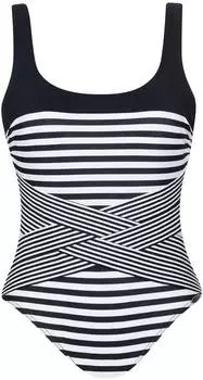 Sunflair Badeanzug mit tiefem Rücken (22235) schwarz