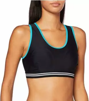 BECO Bikini top (5616) petrol/schwarz
