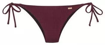 COPENHAGEN Bikinihose seitlich gebunden weinrot