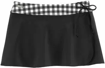 Lascana Bade-Rock mit Wickel-Design (477146603) schwarz/weiß