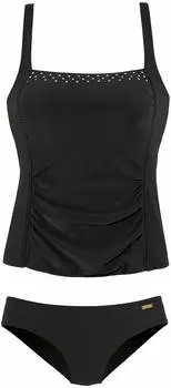 Lascana Tankini mit Ziernieten (56322226) schwarz