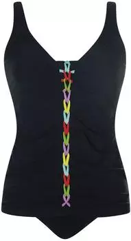 Sunflair Tankini mit verstellbaren Trägern (78024W19) schwarz/multicolor