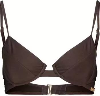 Alife & Kickin PinaAK A Bügel-Bikini-Top braun