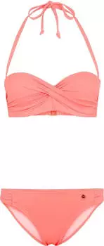 s.Oliver Bikini Bottom Scatter higher cut form peach/rosa