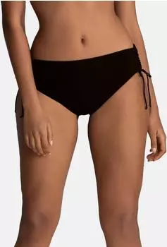 ROSA FAIA Ive Bikini-Slip mit hohem Beinausschnitt schwarz