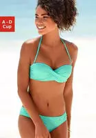 s.Oliver B&uuml;gel-Bandeau-Bikini mit Raffung