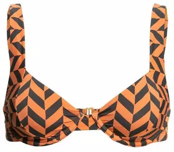 Billabong Cross Step Emma Bügel-Bikini-Top brick/bunt