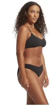 Seafolly Sea Dive Hipster Bikini-Hose schwarz