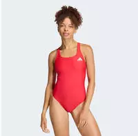 adidas Essentials V-Back Badeanzug Damen KB0692 - pure ruby 40