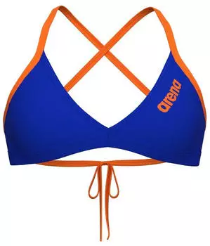 Arena Team Bikinitop (004768-830) neon blue-team orange