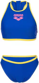 Arena One Biglogo Badeanzug (10787830) neon blue/yellow star