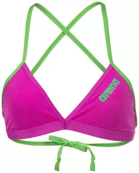 Arena Team Bikinitop (004768-960) very fuchsia-team green
