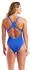 Arena Solid Swim Pro Badeanzug (004760-803) neon blue/team orange
