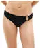 Tommy Hilfiger Global Stripe Ribbed Hipster Bikini Bottoms (UW0UW06390) pvh black