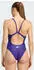 Adidas 3-Streifen-V-Back-Badeanzug (KUF71) collegiate purple/white