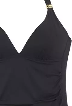 Lascana Triangel-Bikini Toni gold/schwarz