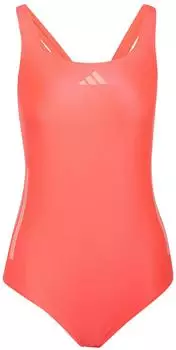 Adidas 3-Streifen-C-Back-Badeanzug (KU7541) solar turbo/frozen turbo