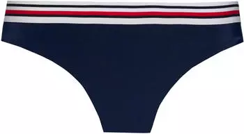 Tommy Hilfiger Global Stripe Ribbed Hipster Bikini Bottoms (UW0UW06355) blau