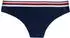 Tommy Hilfiger Global Stripe Ribbed Hipster Bikini Bottoms (UW0UW06355) blau