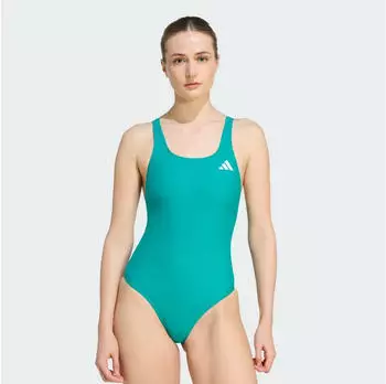 Adidas Badeanzug mit V-förmigem Rückendesign (KH2392) equipment green