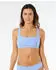 Rip Curl Premium Surf D-DD Crop Bikini Top (GSIPB1-60) light blue