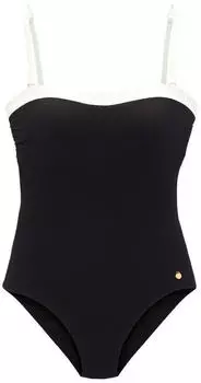 Lascana Badeanzug (75868044) schwarz/creme